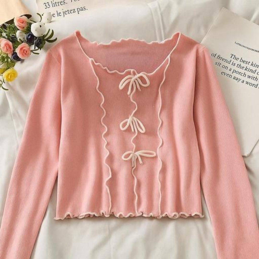 Cutesy Ribbon Top