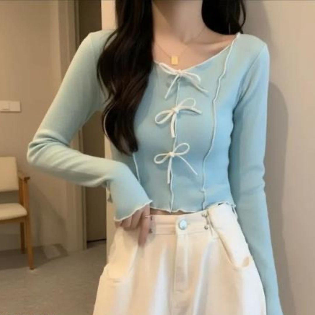 Cutesy Ribbon Top