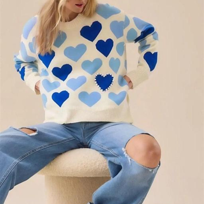 Bloom in Heart Sweater