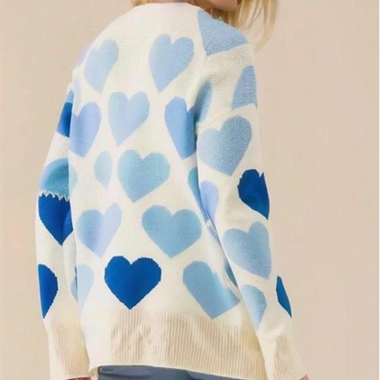 Bloom in Heart Sweater